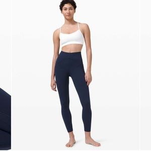 Lululemon Unlimit High-Rise Tight 25" True Navy size 6
